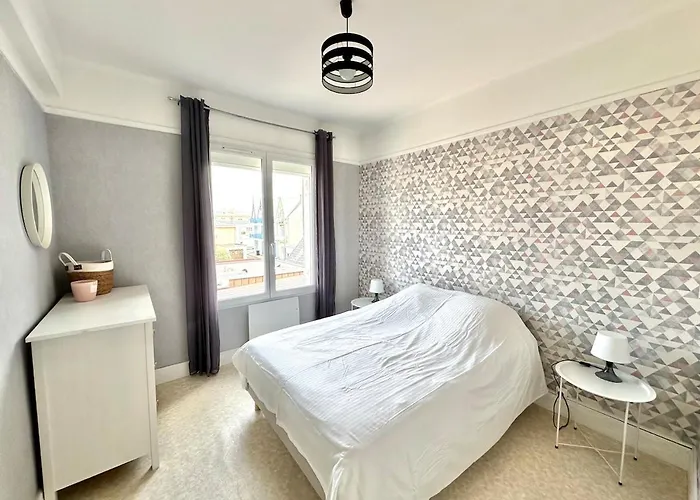 Louise - 2 Face Avec Balcon Et Vue Magnifique Apartament Berck